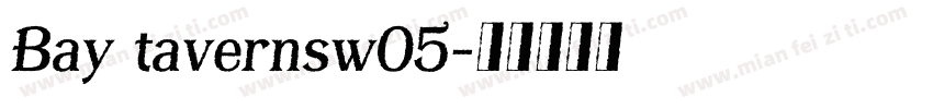 Bay tavernsw05字体转换